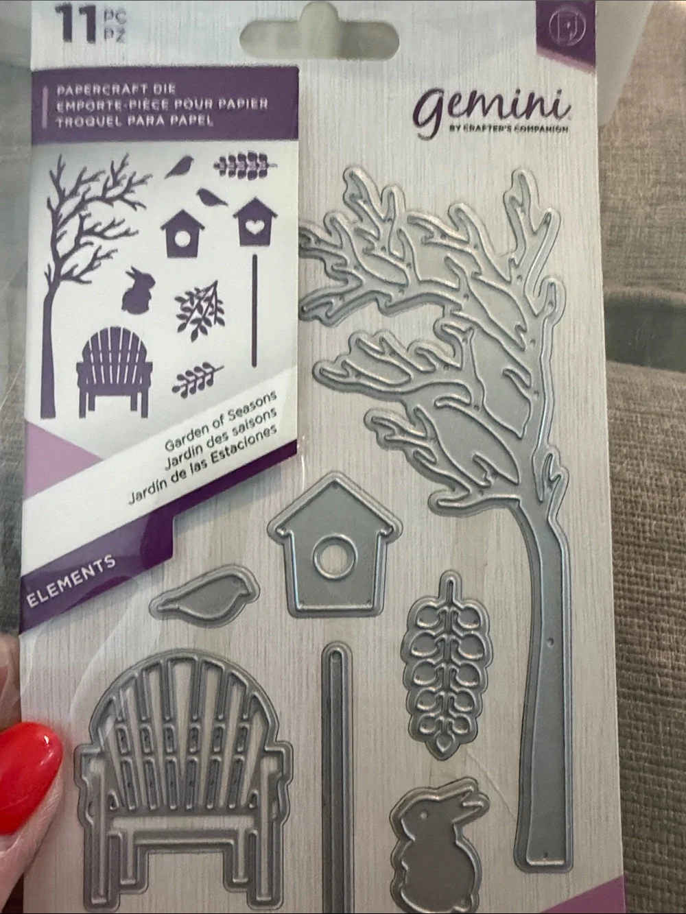 Floral and Leaf Die Set Collection -set of 5